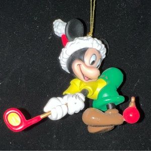 Mickey Mouse Golfing Ornament Mickey Unlimited Enesco Disney Vintage